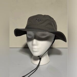 BNWT Outdoor Research Kids Helios Sun Hat M/L pewter